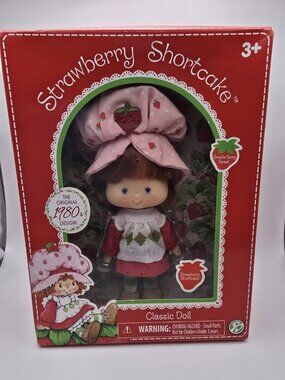 Strawberry Shortcake Doll 35th Anniversary Design 1980s Design- 2016 NEW